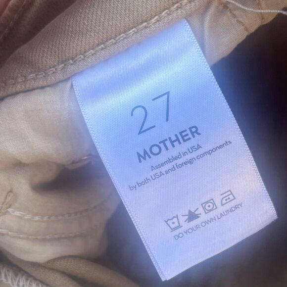 Mother The Half-pipe Flood Jeans in The Devil May Care Size 27 Barrel leg denim - Picture 7 of 11